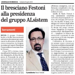 Articolo Giornale di Brescia